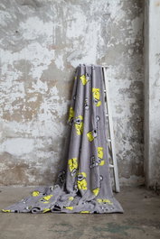L'essentiel linge de maison Koala Bear - Amarillo y Gris